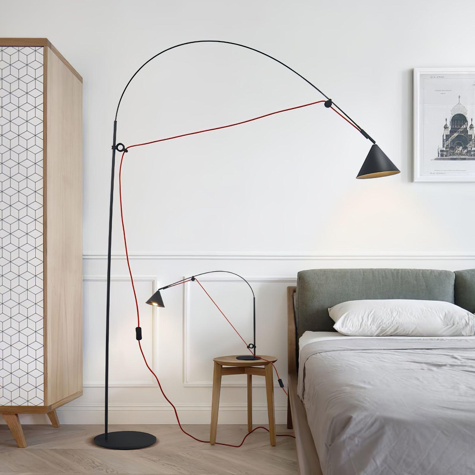 Ensure Black Table Lamp - Modern LED Desk Light for Home Office, Bedroom & Study - Perfect for Reading, Working & Decor