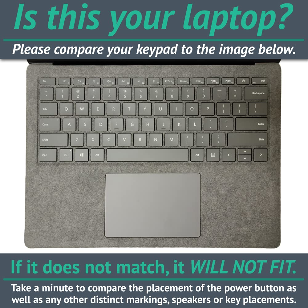 MightySkins Protective Vinyl Decal Wrap Cover for Microsoft Surface Laptop 4 13.5