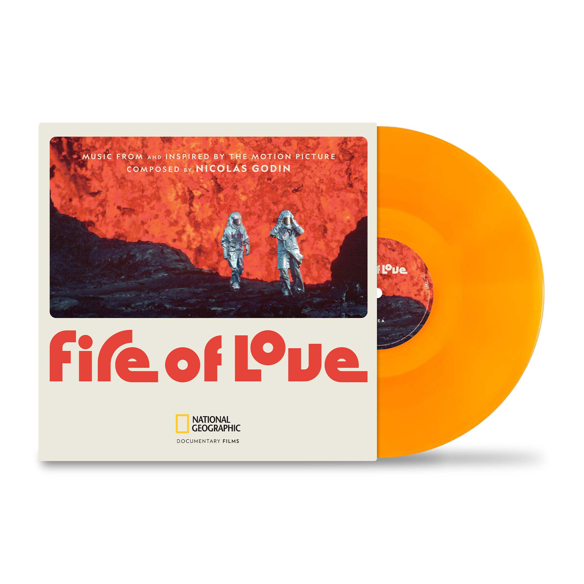 Fire of Love: Original Motion Picture Soundtrack LP (Mondo Exclusive Vinyl) - Perfect for Movie Nights & Vinyl Collectors