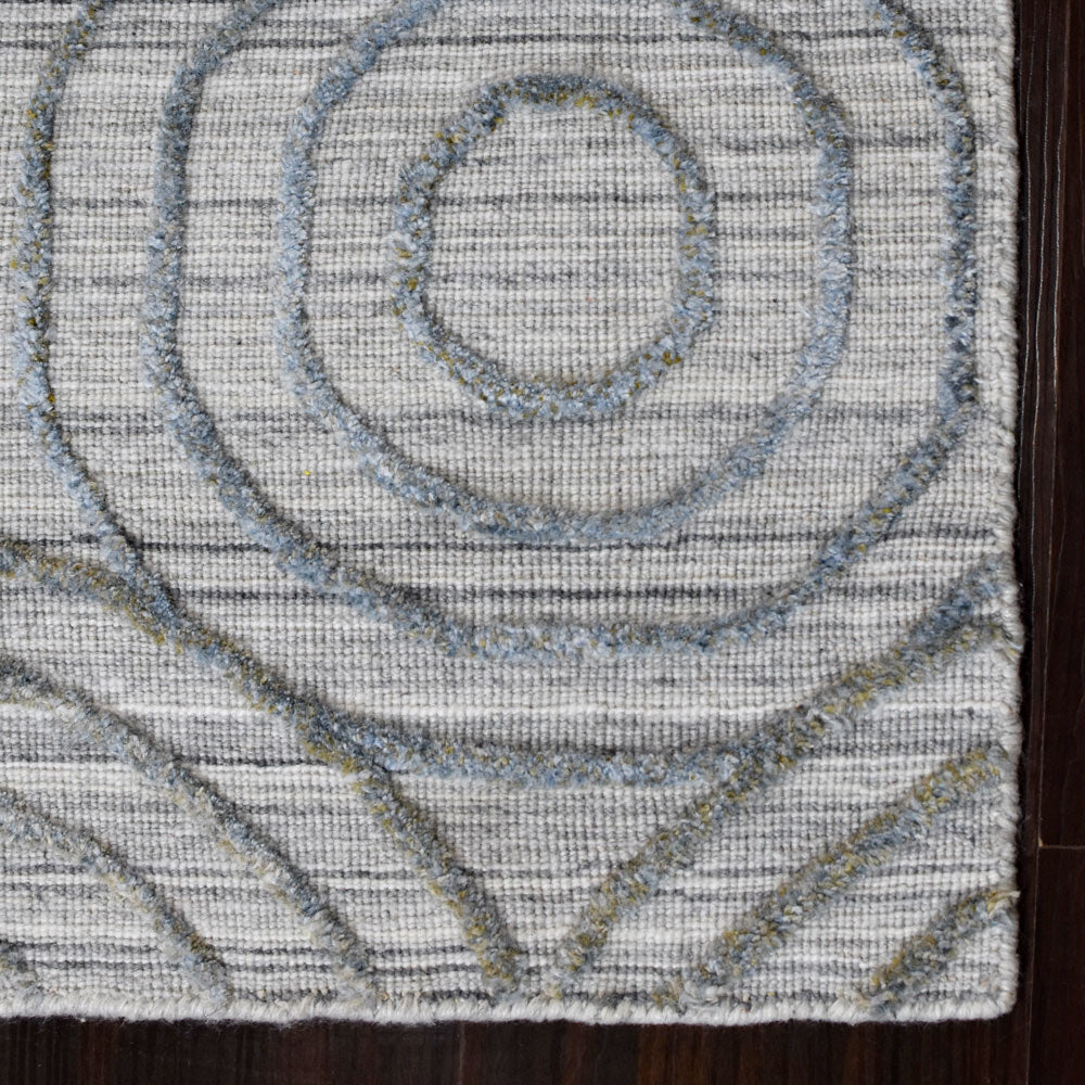 Handwoven Braided Jute Rug - Natural Fiber Floor Mat for Living Room, Bedroom, or Entryway Decor