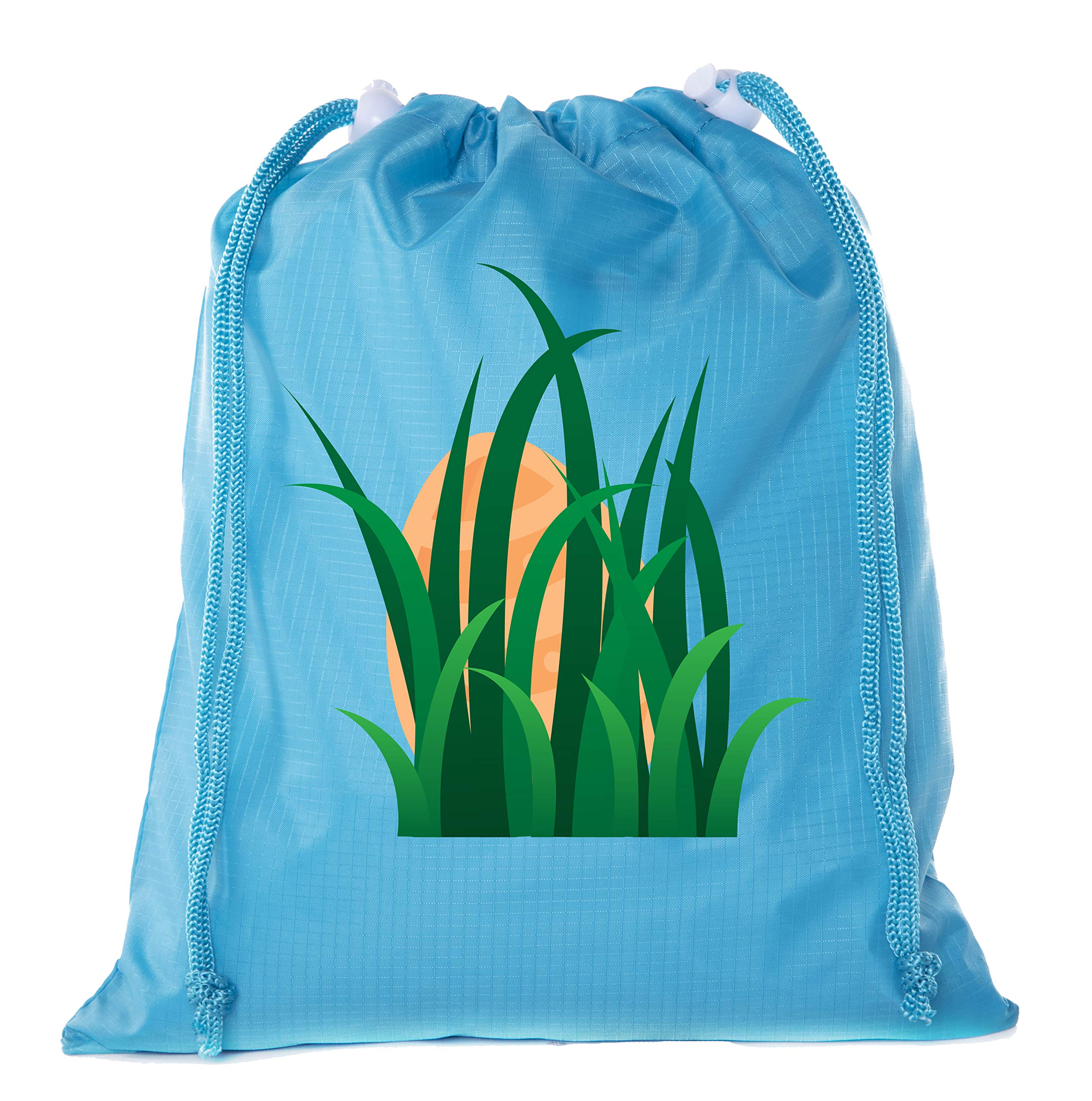 Easter Basket Bags Mini - Bulk Drawstring Cinch Sacks for Easter Bunny Treats - Perfect for Easter Egg Hunts, Party Favors & Classroom Gifts