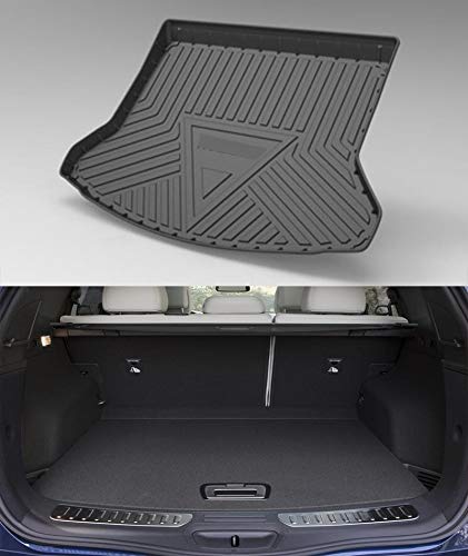 Premium Black Rubber Cargo Liner Mat for Renault Koleos 2017-2020 - Heavy Duty Trunk Floor Protector, Non-Slip Car Mat with Raised Edges - Perfect for Road Trips, Grocery Hauling & Outdoor Adventures
