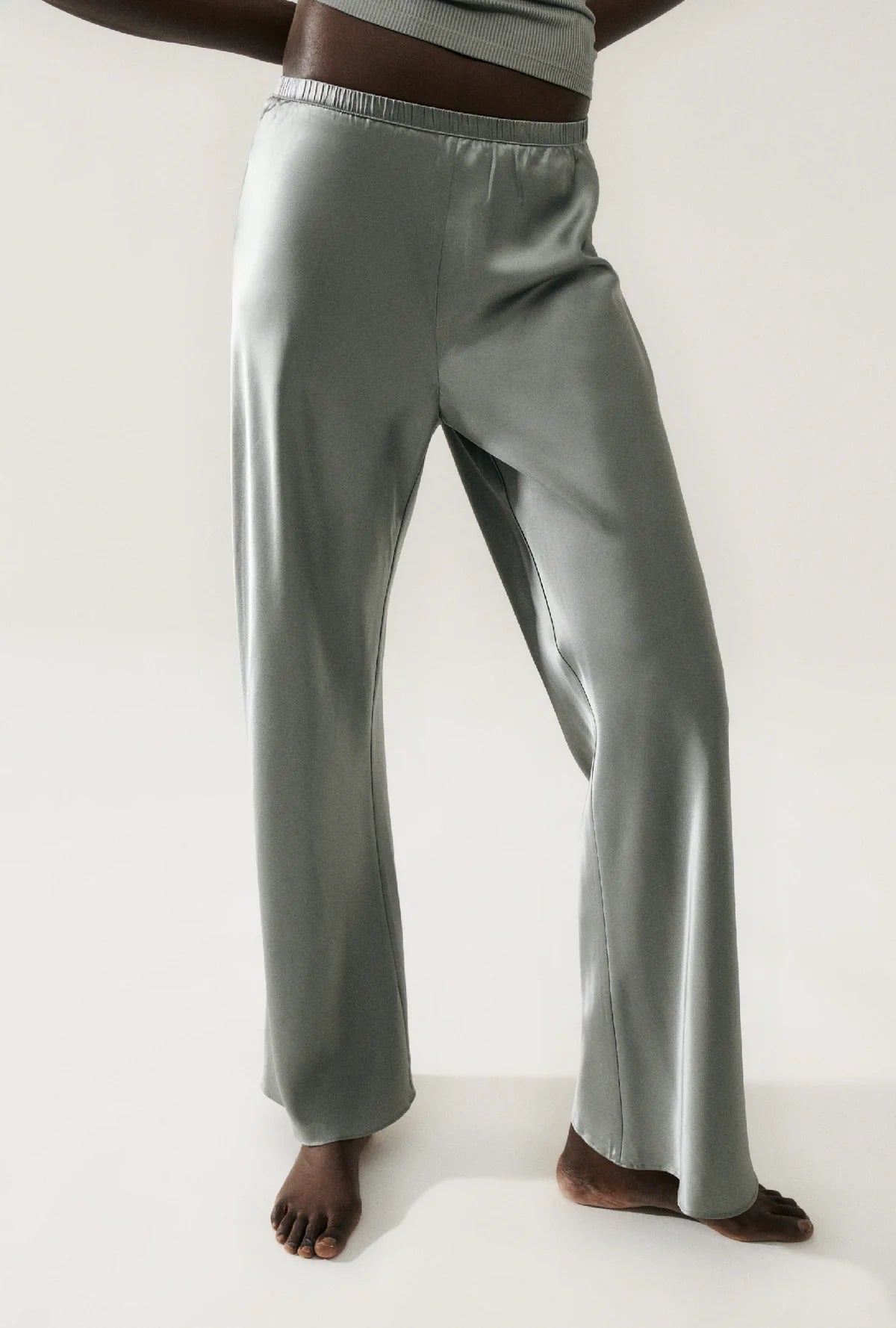 Stylish Bias Cut Pants Moon - Trendy High Waist Flowy Trousers for Women | Perfect for Office, Casual Outings & Evening Events
