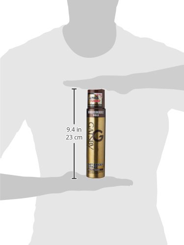 Gatsby Set & Keep Ultra Hard Hair Spray 250ml - Quick Drying, Long Lasting Hold, No Flake, Natural Shine | UV Protection Hairspray for Salon-Quality Finish | Perfect for Styling, Volume & All-Day Hold for Men & Women | Great for Weddings, Parties & Professional Looks