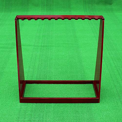 Premium 13-Slot Golf Club Organizer Stand - Durable Wooden Putter Holder & Storage Rack for Golf Clubs | Perfect for Home, Office, or Pro Shop Display & Organization