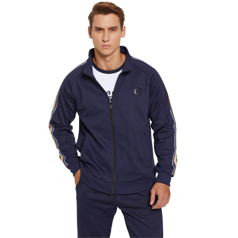 Men's Athletic Running Tracksuit Set - Lightweight Full Zip Jogging Sweat Suit for Gym & Outdoor Workouts | Breathable Comfort for Running, Training & Casual Wear