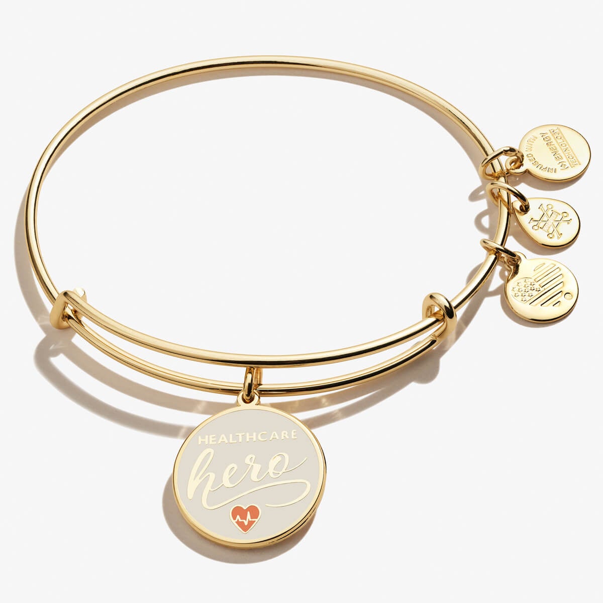 Healthcare Hero Charm Bangle - Inspirational Medical Jewelry for Nurses & Doctors - Perfect for Gifts, Appreciation & Daily Wear