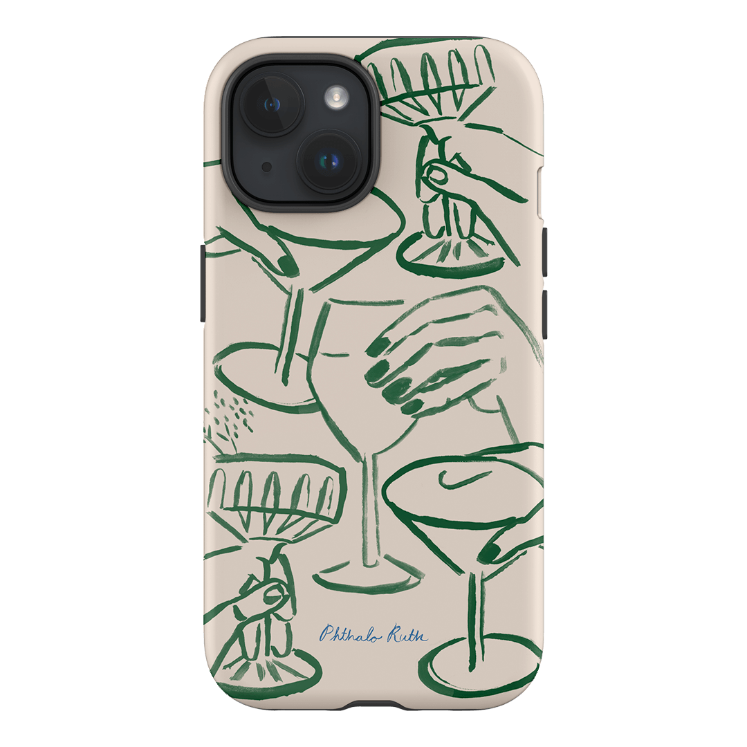 Cheers iPhone Case - Durable Protective Cover for iPhone 13/14/15 Pro Max - Perfect for Parties, Travel & Everyday Use