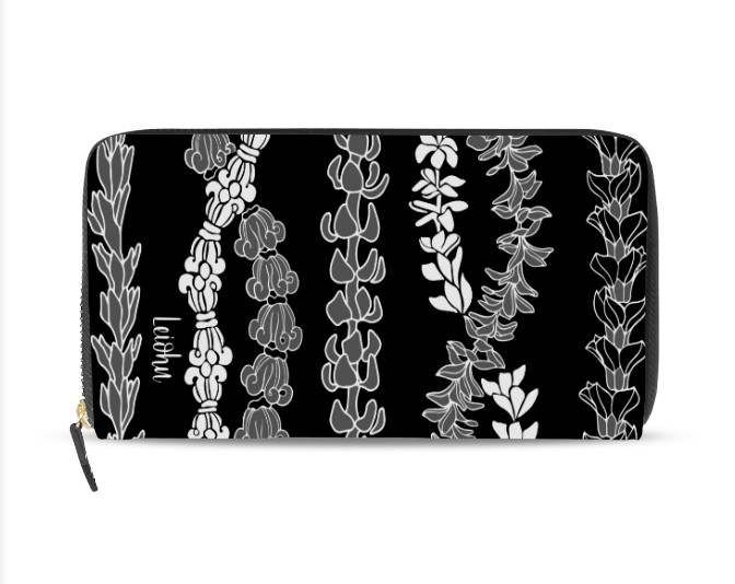 Forever Lei 'Ele'ele Wallet - Stylish & Durable RFID Blocking Leather Wallet for Men & Women | Perfect for Travel, Shopping & Everyday Use