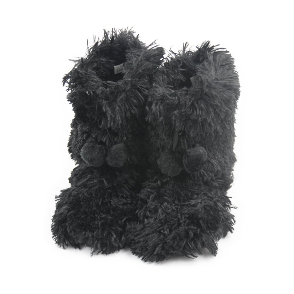 Women's Soft Fleece Plush Slippers - Cozy Indoor House Boots for Winter Warmth | Perfect for Lounging at Home, Relaxing by the Fireplace & Cold Weather Comfort