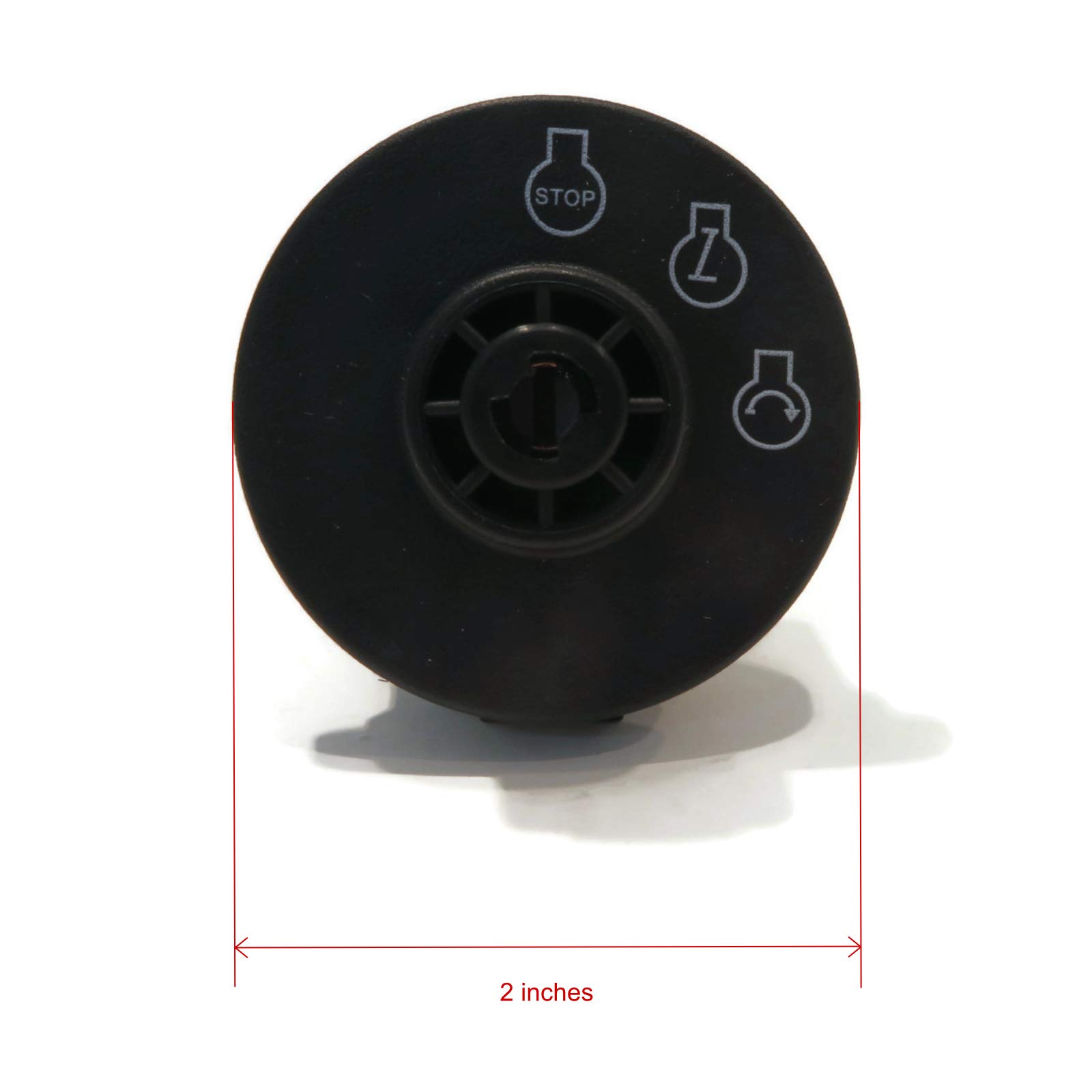Ignition Starter Switch Replacement for 2010 Toro Titan ZX6050 Zero-Turn Mower - Compatible with Part #74824 - Perfect for Lawn Maintenance & Landscaping Equipment Repair