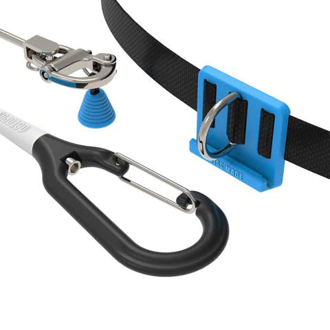 Premium Blue Octopus Freediving CNF Lanyard - Durable & Comfortable for Spearfishing, Scuba Diving & Underwater Photography