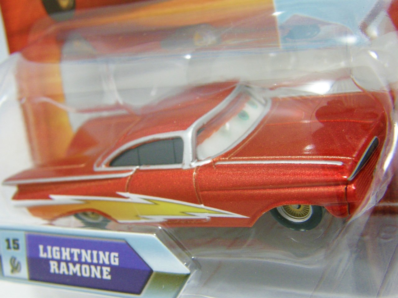 Lightning McQueen Lenticular Eyes - Look My Eyes Change Edition 1:55 Scale Mattel 2009 Toy Car - Perfect for Disney Pixar Cars Collectors & Kids Playroom Decor