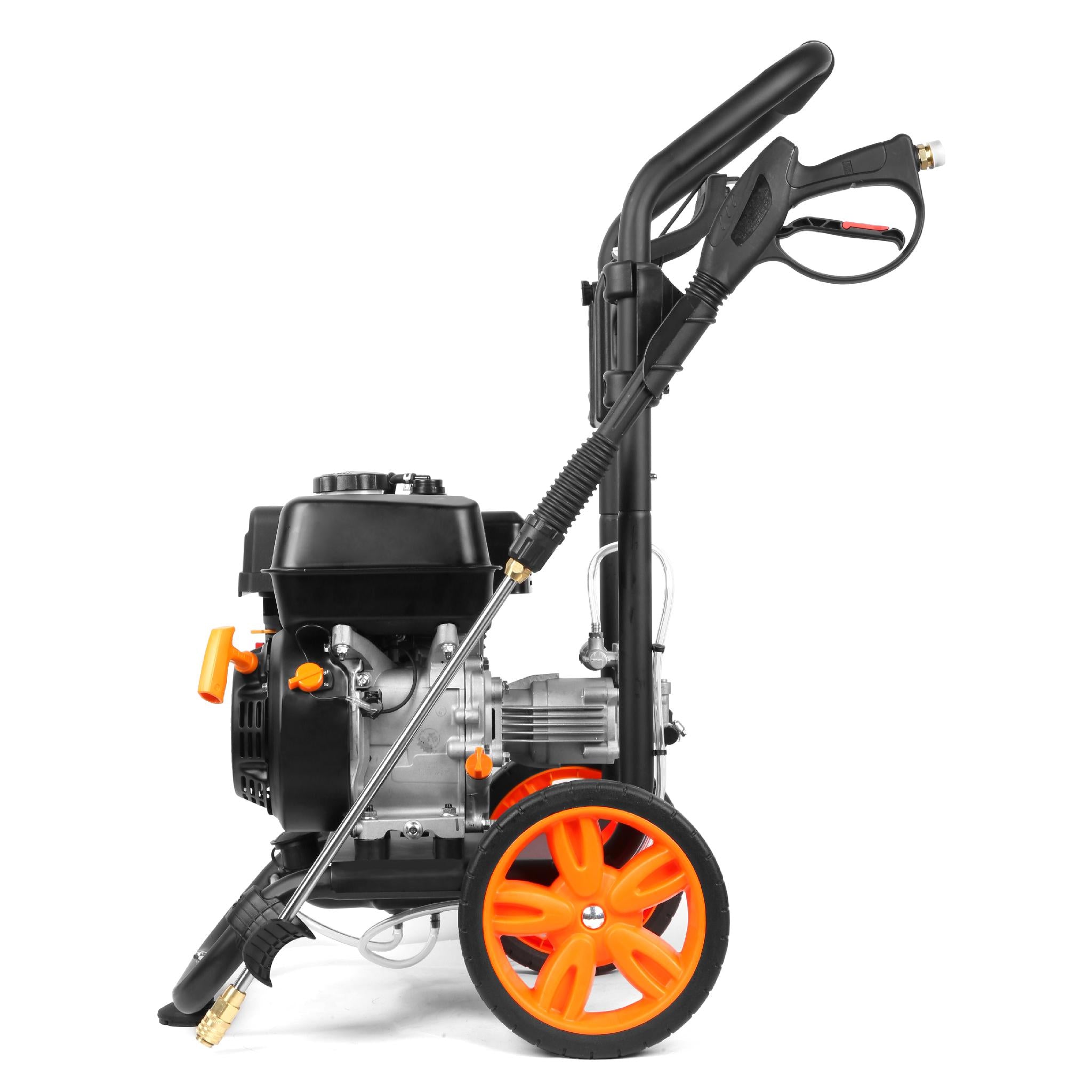 WEN PW3400 212cc Gas Powered Pressure Washer - 3400 PSI 2.7 GPM High Performance Cleaner, CARB Compliant for Home Driveway, Patio, Deck and Auto Cleaning