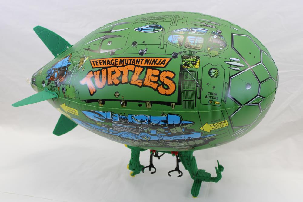Original Teenage Mutant Ninja Turtles Classic Turtle Blimp Toy - Exclusive Collectible TMNT Airship for Kids & Fans | Perfect for Playtime, Display & Gifts