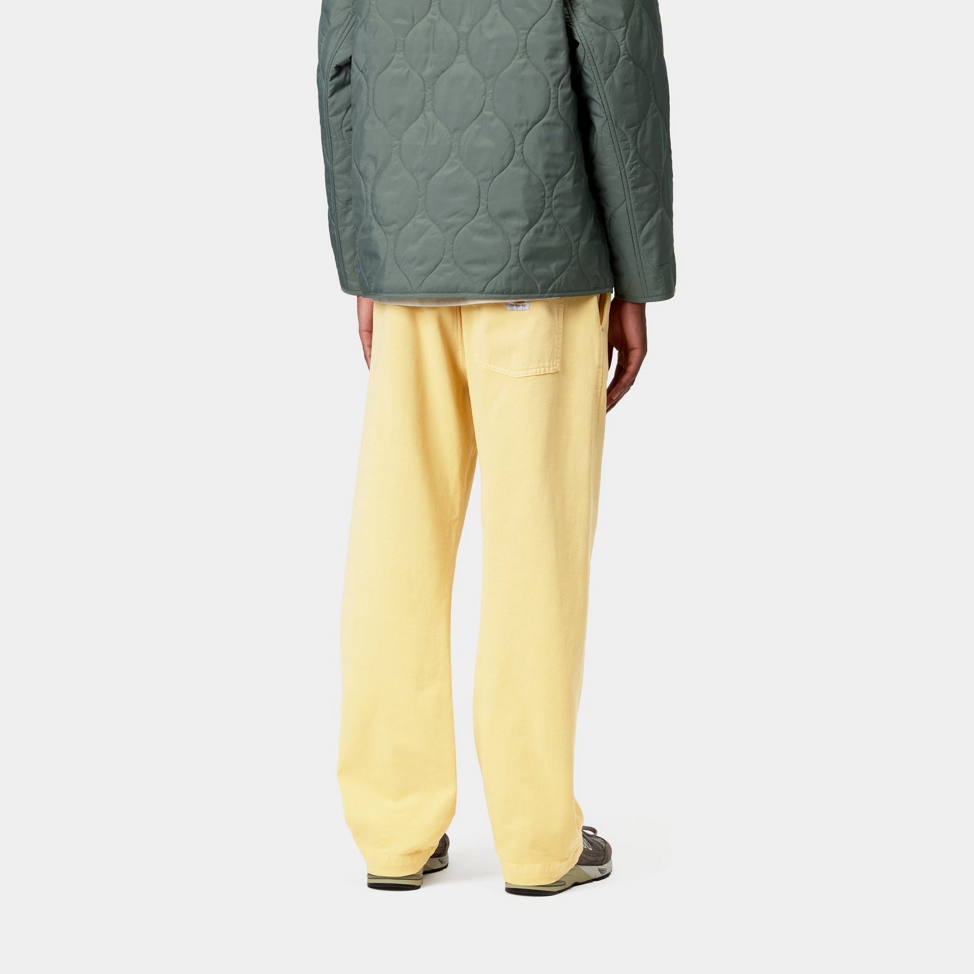 Floyde Men's Casual Pants - Air Yellow (Garment Dyed) | Lightweight Comfortable Streetwear | Perfect for Outdoor Activities & Daily Wear