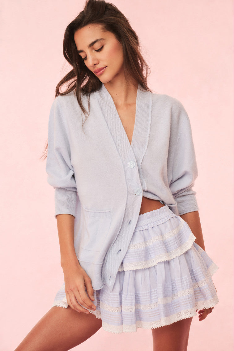 Luxury Apple Cashmere Cardigan for Women - Soft & Warm Winter Sweater - Perfect for Office, Travel & Casual Outfits