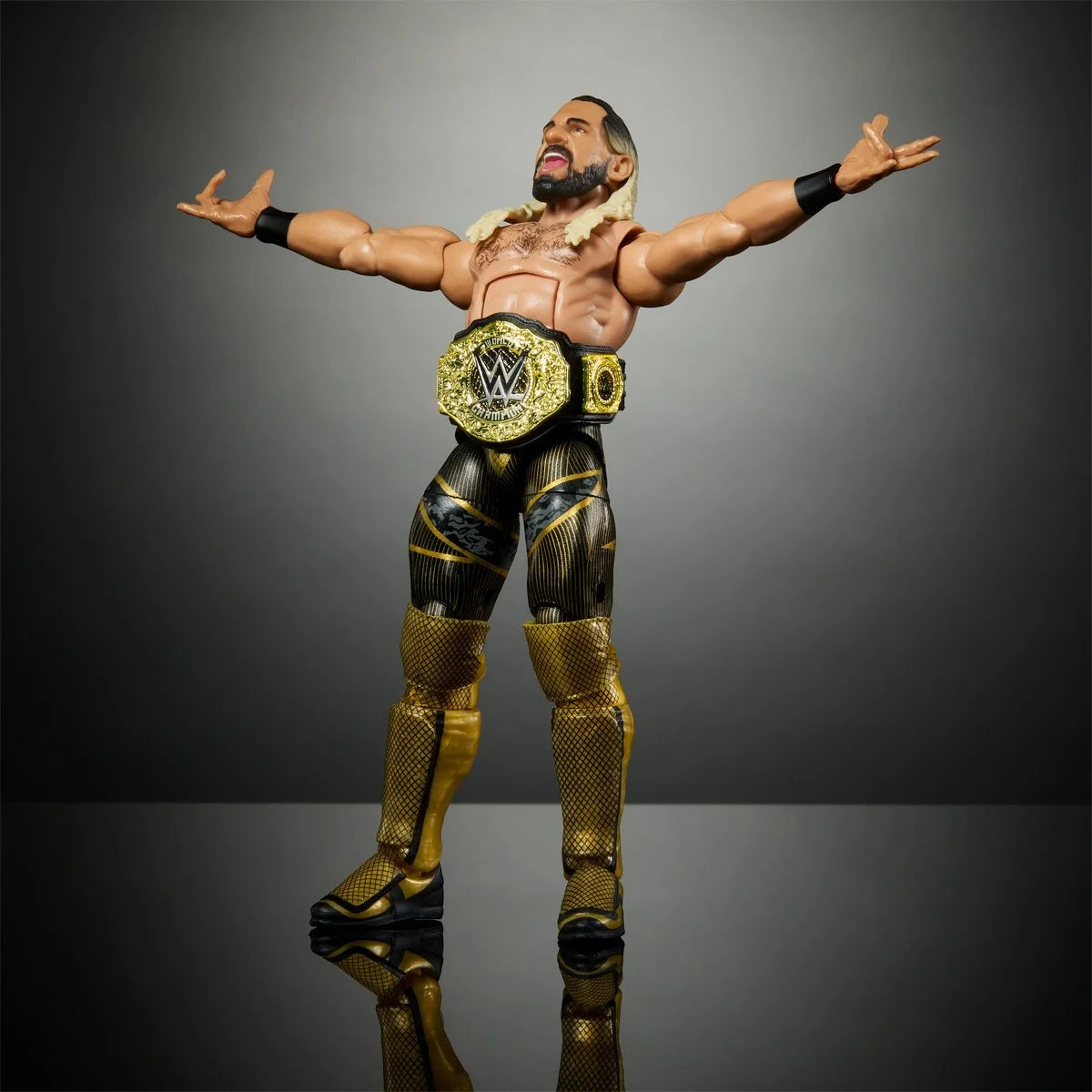 Seth Rollins WWE Elite Collection Series 112 Action Figure - Authentic Wrestling Toy for Collectors & Fans - Perfect for Display, Play & Gifts