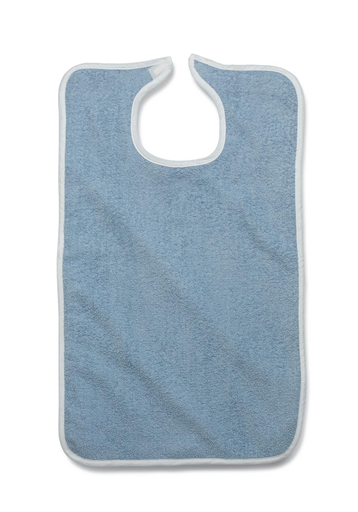 Premium Terry Cloth Clothing Protectors - 12 Pack | Soft Absorbent Bibs for Adults & Kids | Mealtime, Feeding, Drool Protection for Babies & Elderly Care