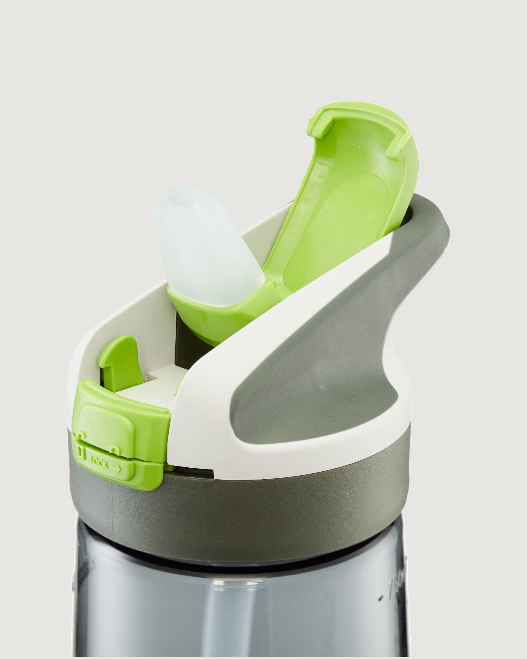 Flipspout Tritan Water Bottle 750ml - BPA Free, Leak Proof, Graphite Color - Perfect for Gym, Hiking, Travel & Everyday Hydration