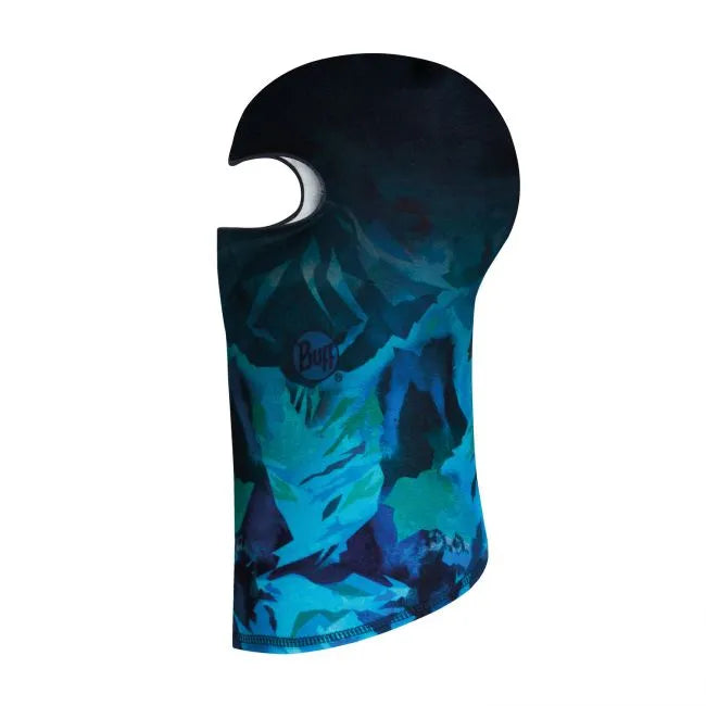 Buff Mountain Blue Polar Balaclava - Winter Face Mask for Skiing, Snowboarding & Outdoor Activities - Cold Weather Protection & Windproof Face Cover