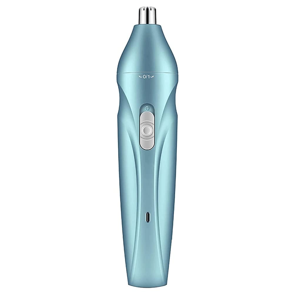 SMALK Rechargeable Nose & Ear Hair Trimmer for Men and Women - USB Charging Quiet Eyebrow Groomer - Perfect for Travel, Home & Personal Grooming