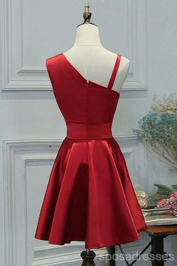 Elegant Simple Unique Red Short Homecoming Dresses for Women - Affordable Prom Dresses Online (Style CM565) | Perfect for High School Dances, Parties & Special Occasions