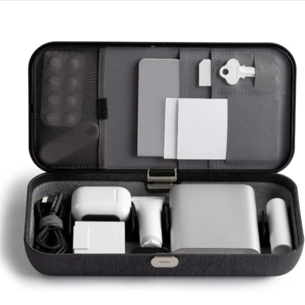 Orbitkey Nest Customizable Desk Organizer in Ash - Stylish & Modular Storage for Office, Home, or Workspace - Perfect for Pens, Notebooks, and Tech Accessories