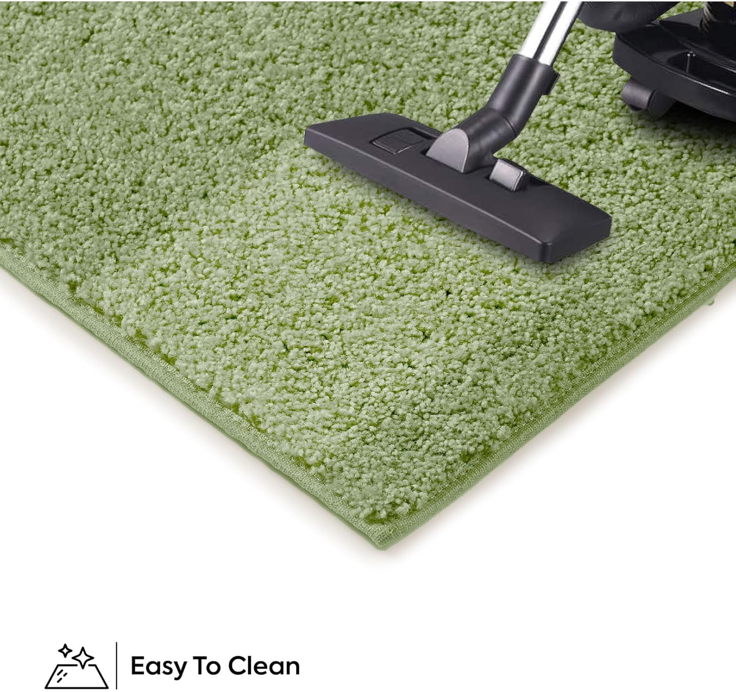 Galaxy Way Kids Favorite Area Rugs - 5' Hexagon Lime Green Indoor Carpet | Stain Resistant & Durable | Perfect for Living Room, Bedroom, Nursery, Playroom | Pet & Child Safe Non-Slip Rug | Made in USA | Great for Home Decor, Birthday Gifts & Wedding Presents
