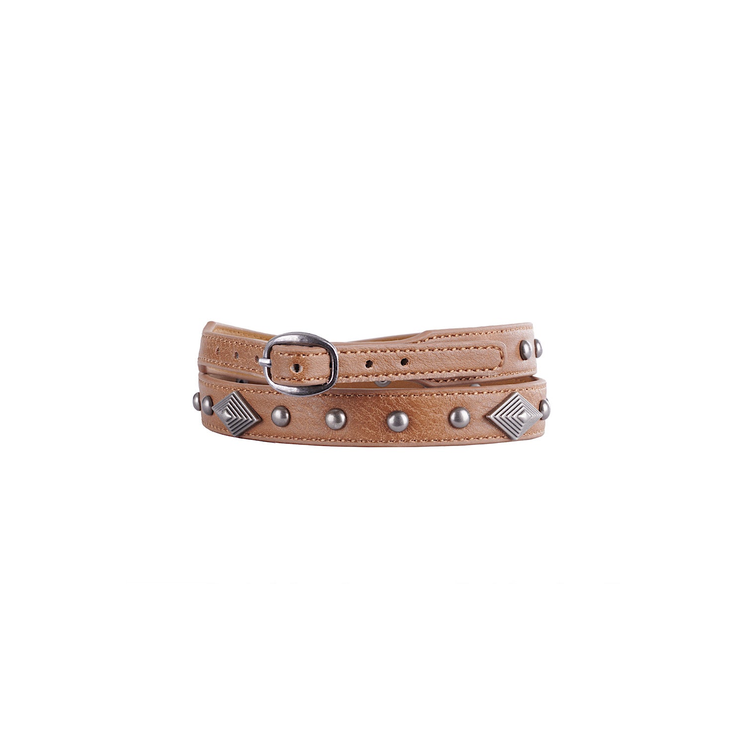 Authentic Western Toby Hat Band in Tan - Perfect for Cowboy Hats, Rodeo Events & Country Music Festivals
