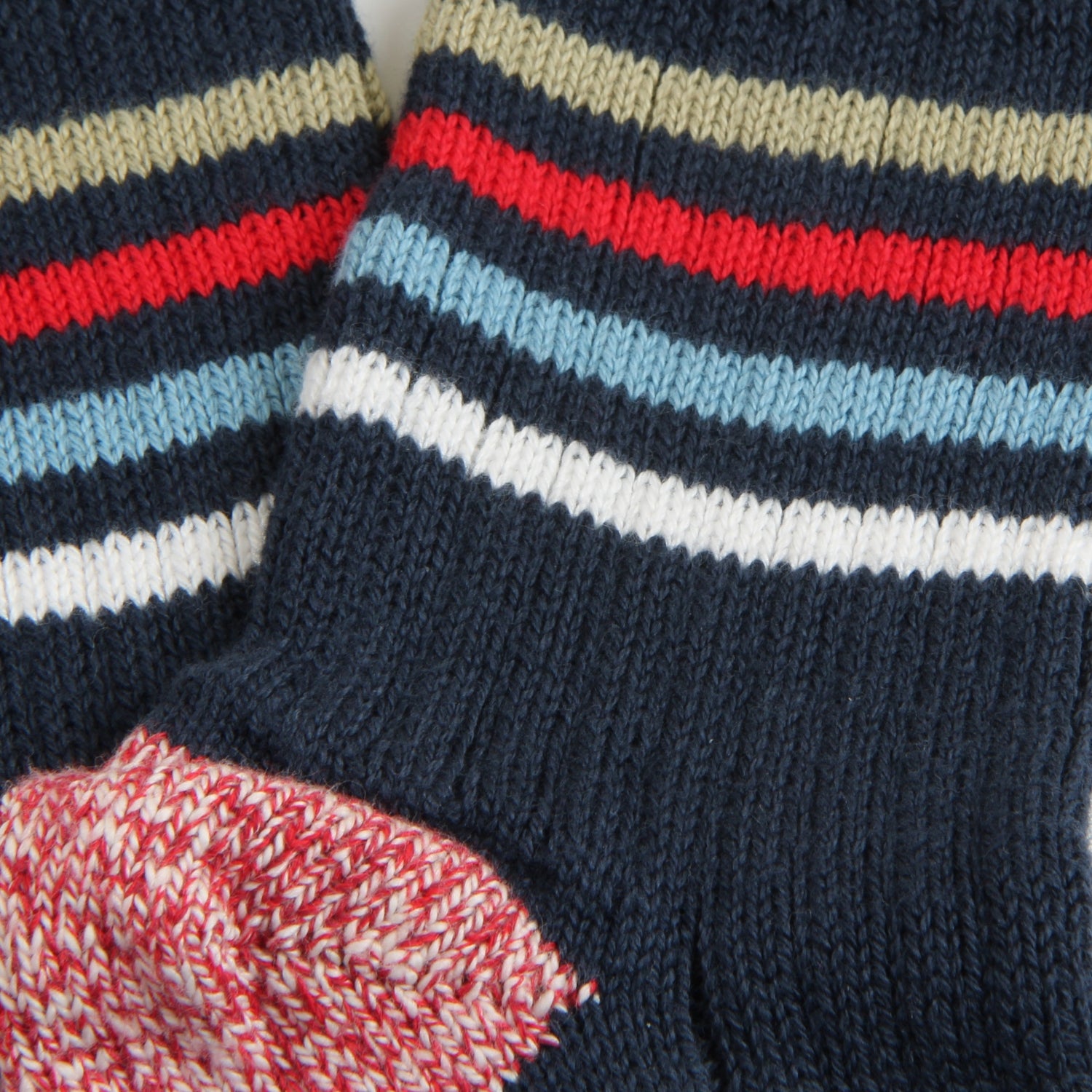 Men's Breathable Cotton Striped Quarter Socks - Comfortable Casual & Athletic Socks for Everyday Wear, Sports & Outdoor Activities