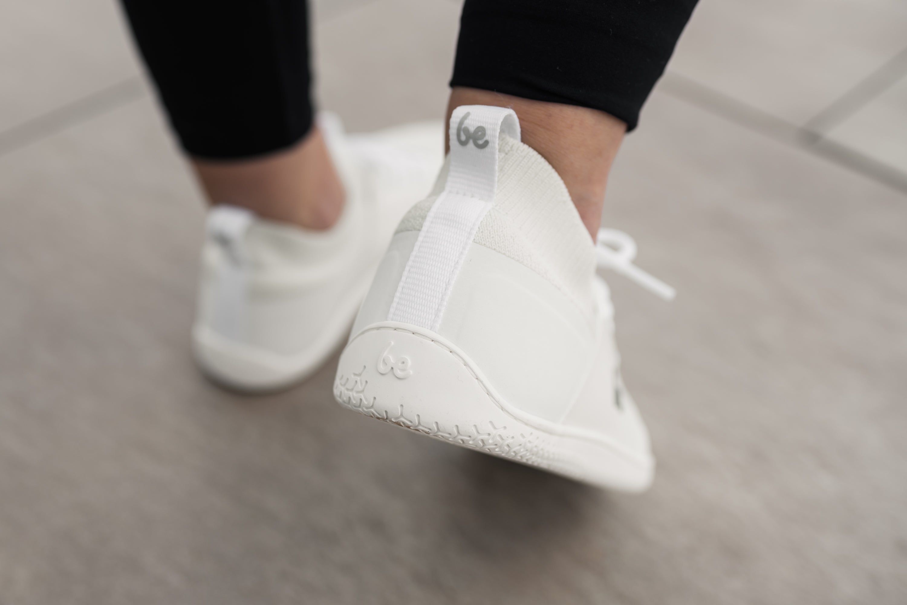 Barefoot Sneakers for Women - Be Lenka Swift All White Minimalist Shoes | Lightweight & Flexible for Running, Walking & Gym Workouts
