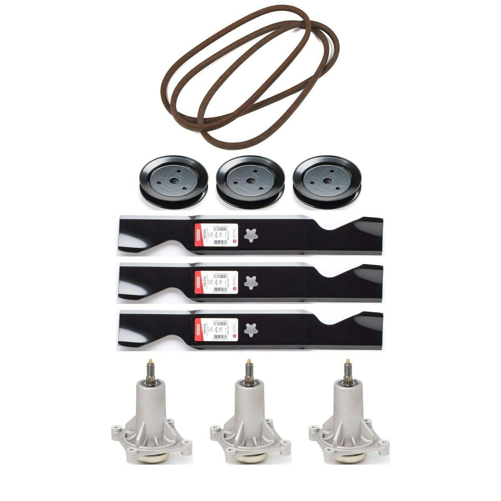 Craftsman G5000 54-Inch Lawn Mower Deck Rebuild Parts Kit - Replacement Deck Components for Sears Riding Mowers - Perfect for Lawn Maintenance & Tractor Repair