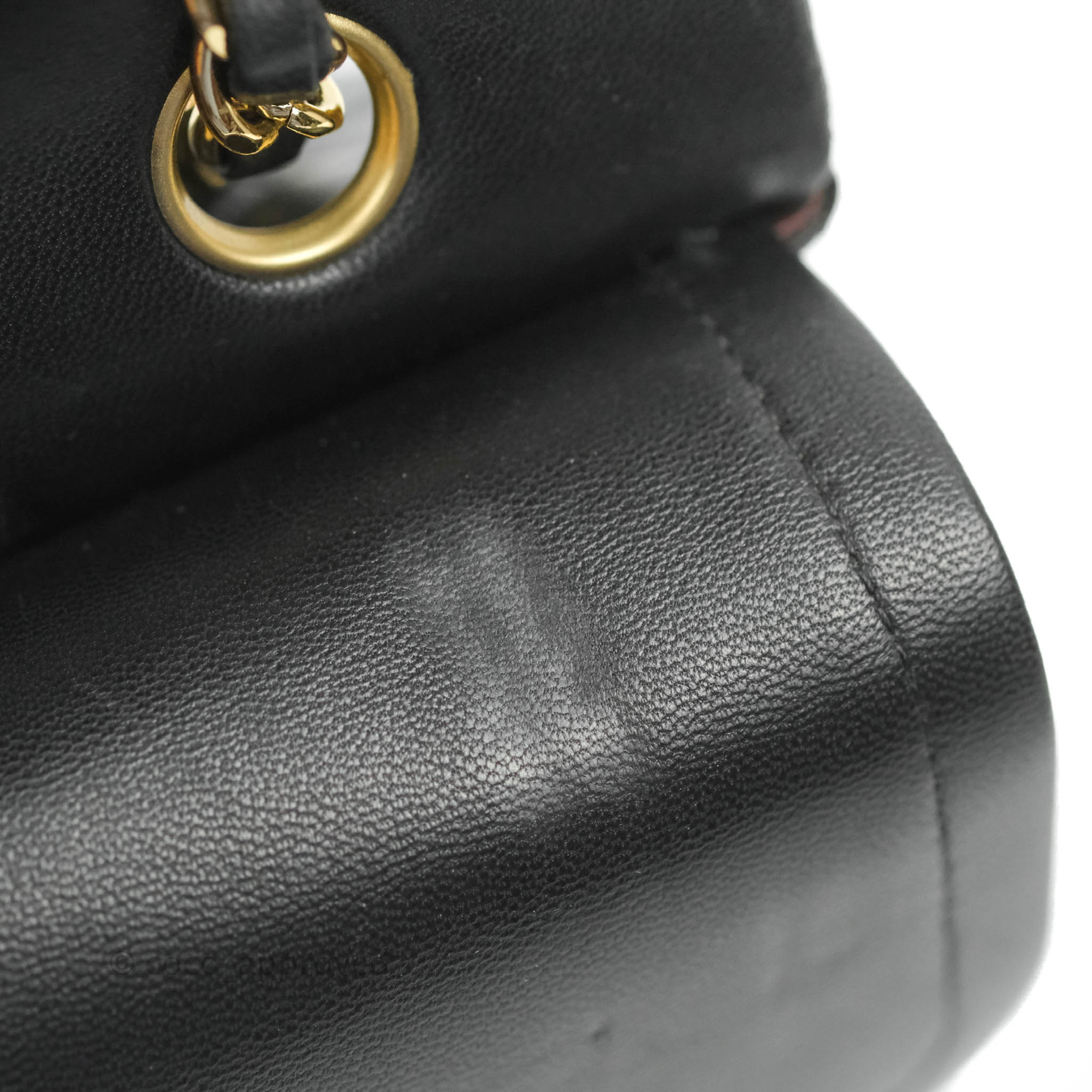Chanel Classic M/L Medium Double Flap Bag - Black Lambskin Leather with Gold Hardware | Luxury Designer Handbag for Women, Perfect for Work, Evening Events & Special Occasions