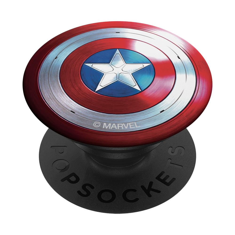 Captain America Shield PopSockets Adhesive PopGrip - The Falcon and The Winter Soldier Collectible - Perfect for Phones, Tablets & Laptops