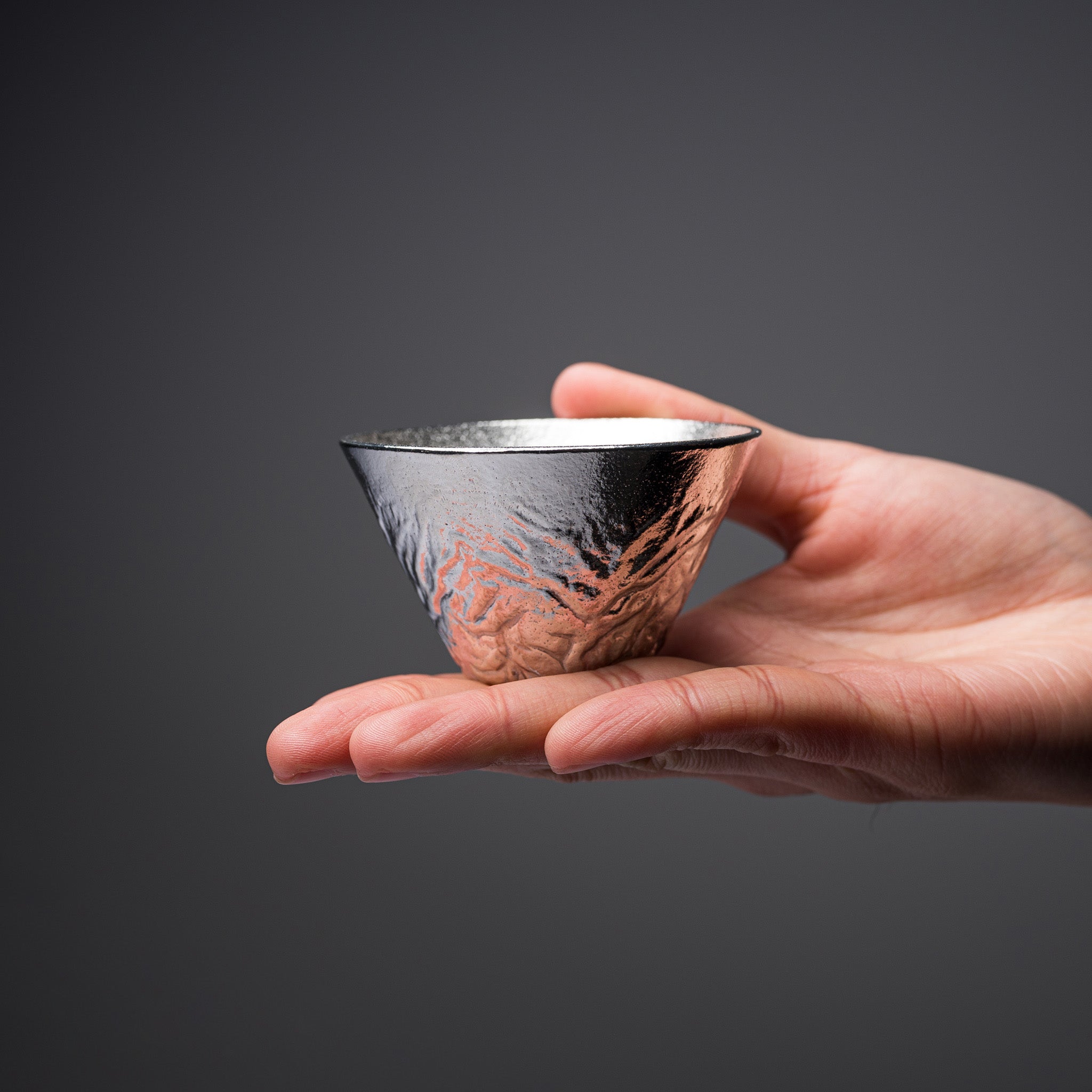 NOUSAKU Tateyama Mountain Pair Sake Cup Set - Traditional Japanese Handcrafted Sake Cups for Couples - Perfect for Romantic Dinners, Wedding Gifts & Japanese Culture Enthusiasts