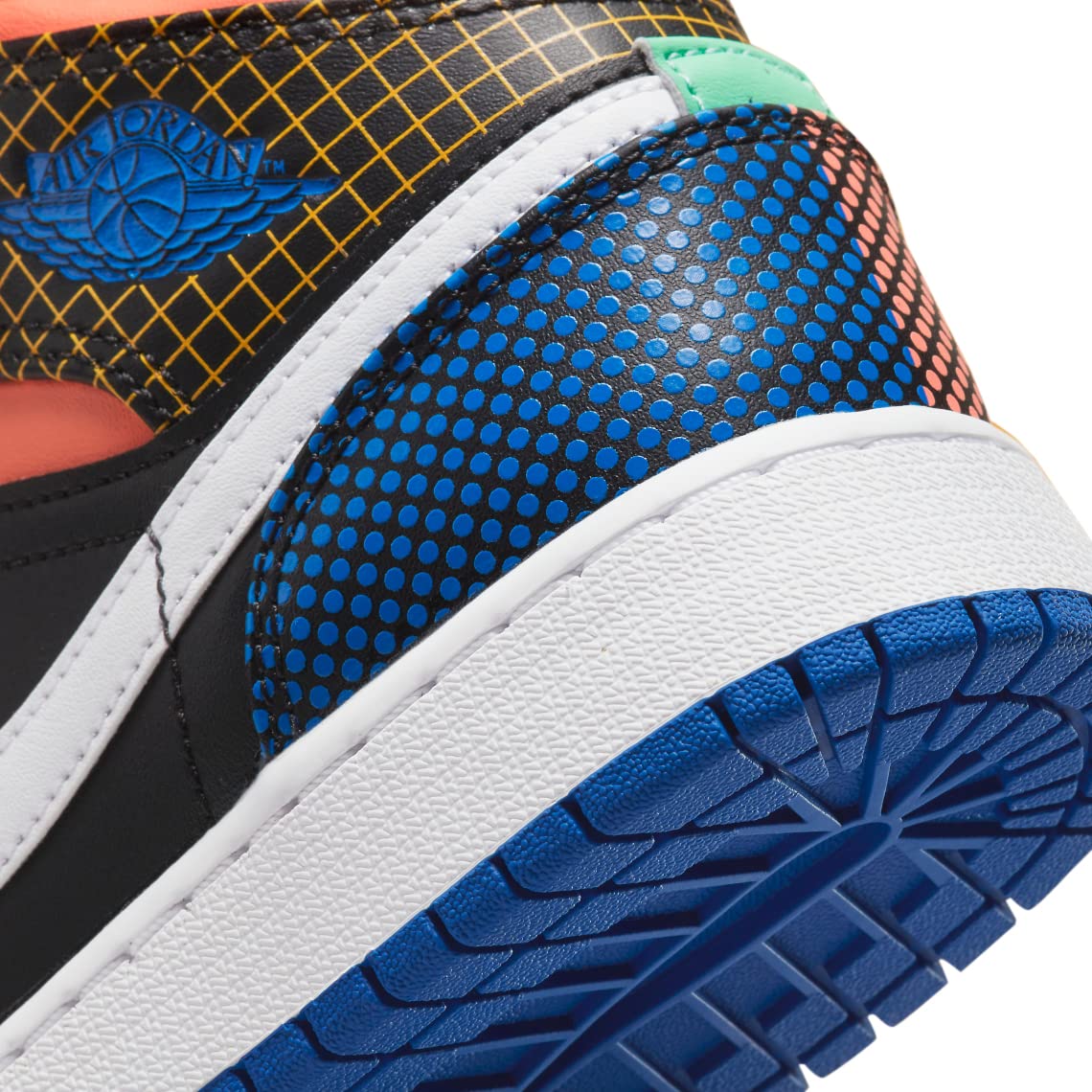 Air Jordan 1 Mid MMD Sneakers for Kids - Stylish Basketball Shoes for Boys & Girls - Perfect for School, Sports & Casual Wear