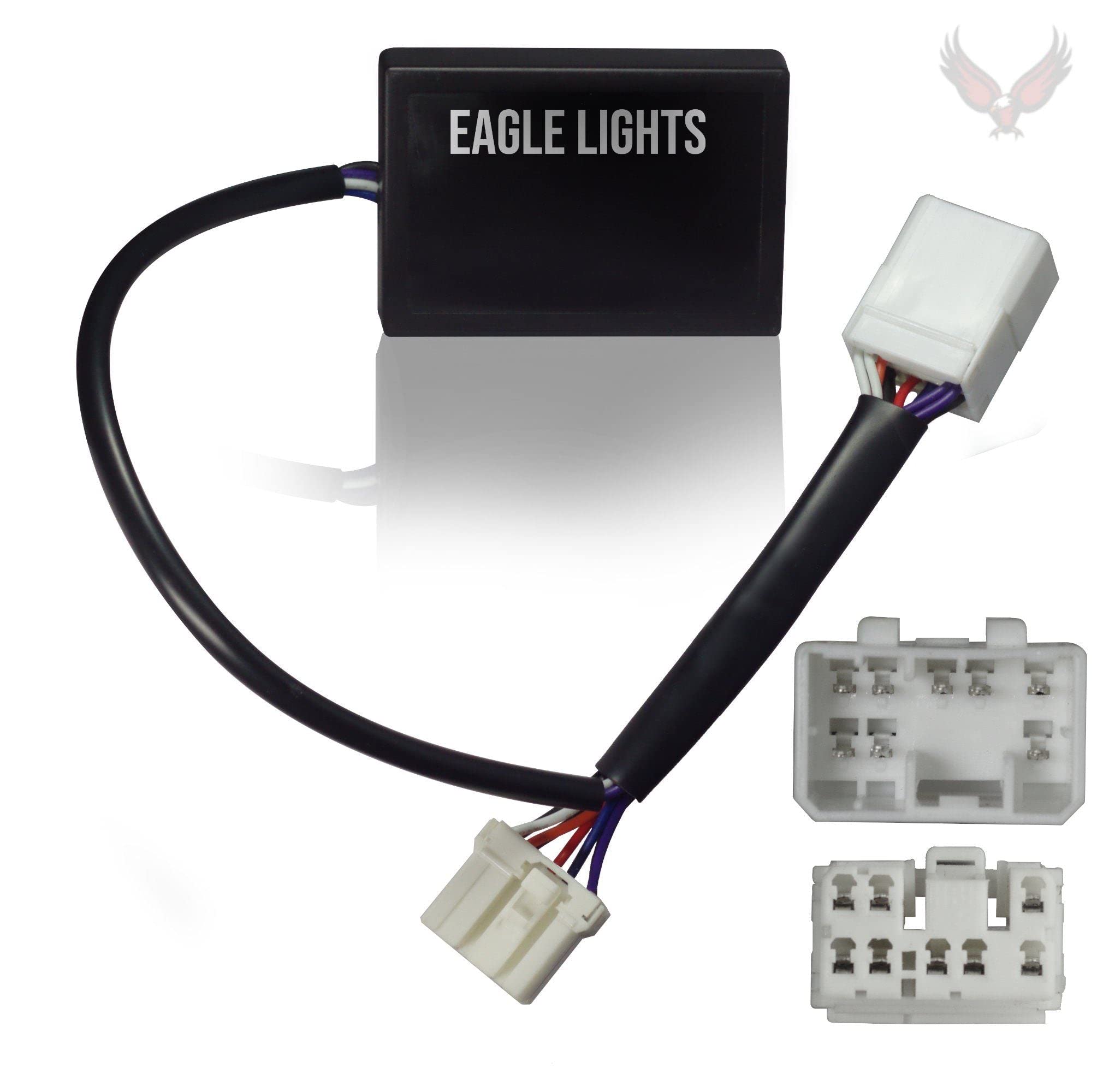 Harley Davidson LED Turn Signal Kit - Eagle Lights Gen II Front & Rear Amber/White Running Lights - 1157 & 1156 Base with Load Equalizer - Perfect for Night Riding & Enhanced Motorcycle Safety