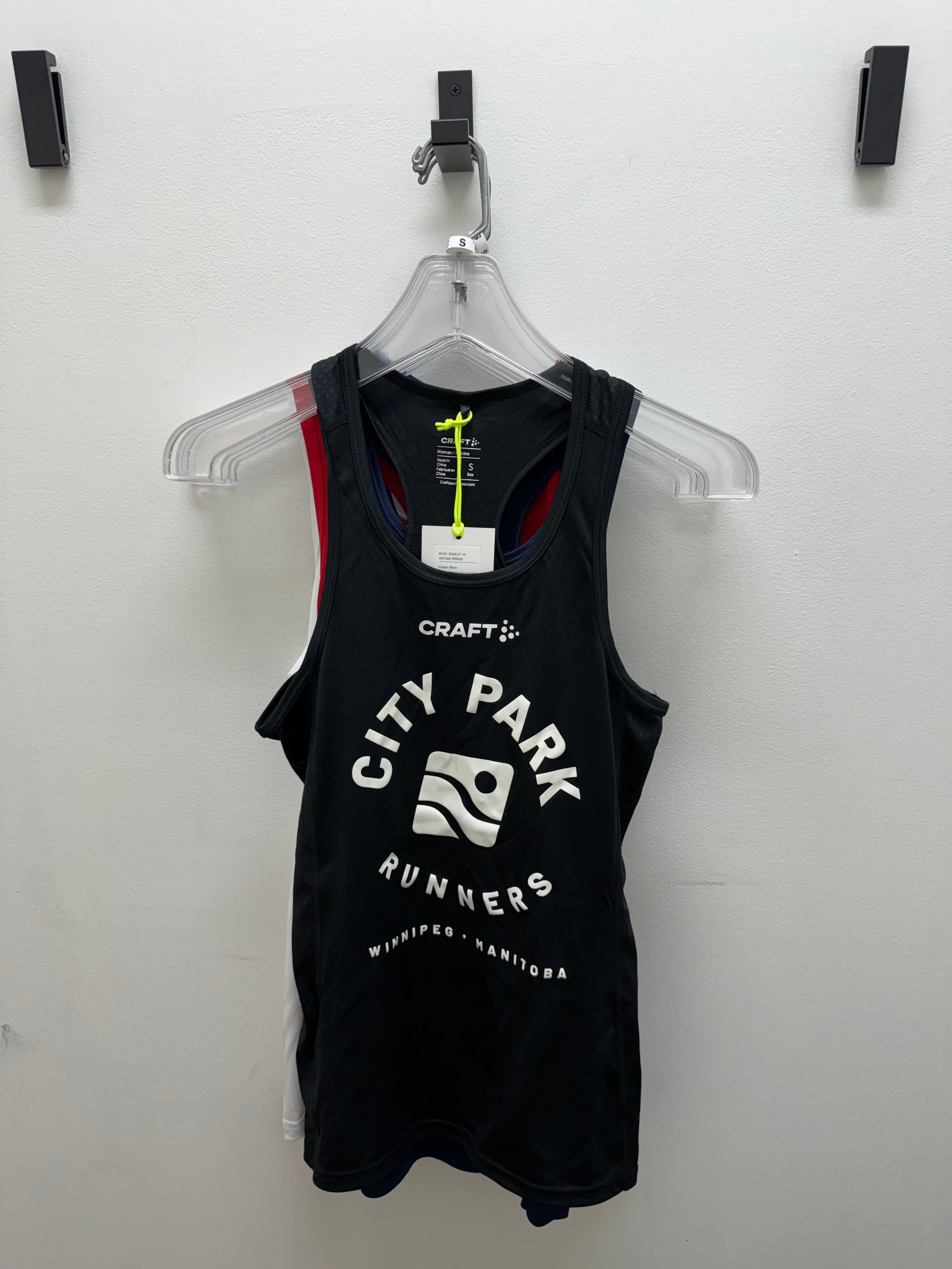 Women's Running Tank Top - Craft X City Park Runners Singlet - Lightweight Breathable Workout Shirt for Jogging, Gym & Outdoor Activities