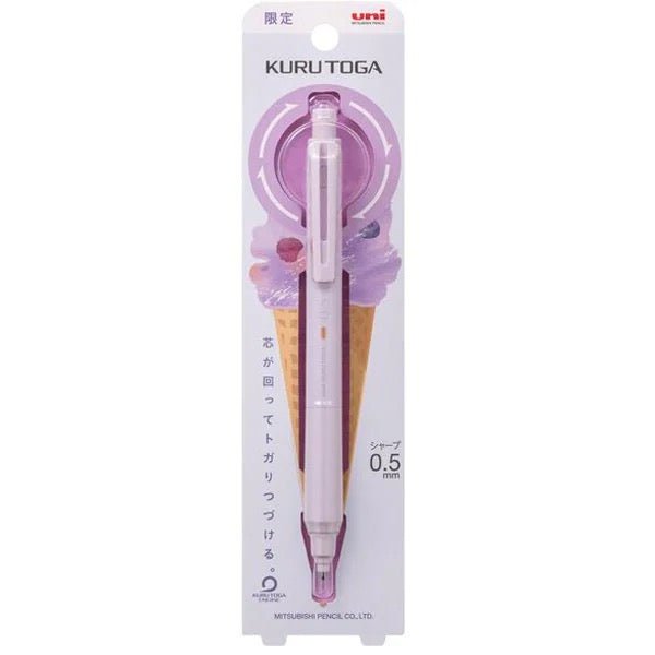 Limited Edition Kuru Toga KS Mechanical Pencil - Gelato Color Collection by Uni Mitsubishi | Smooth Writing for School, Office & Sketching | Ergonomic Design for Comfortable Note-Taking