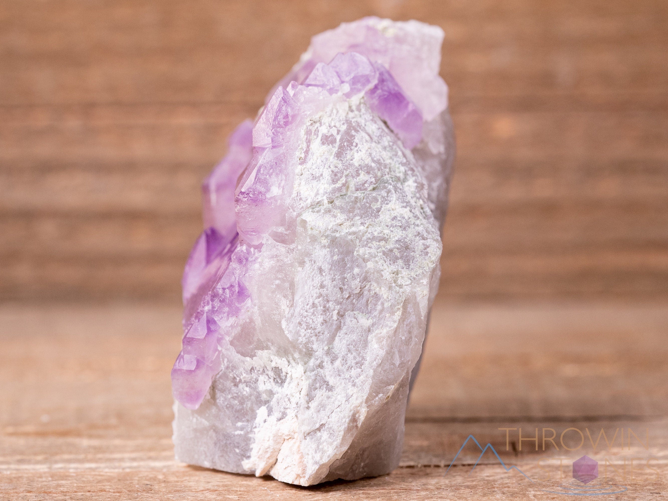 Natural Amethyst Raw Crystal Stone - February Birthstone, Unique Spiritual Gift, Boho Home Decor, Healing & Meditation Use (40464)