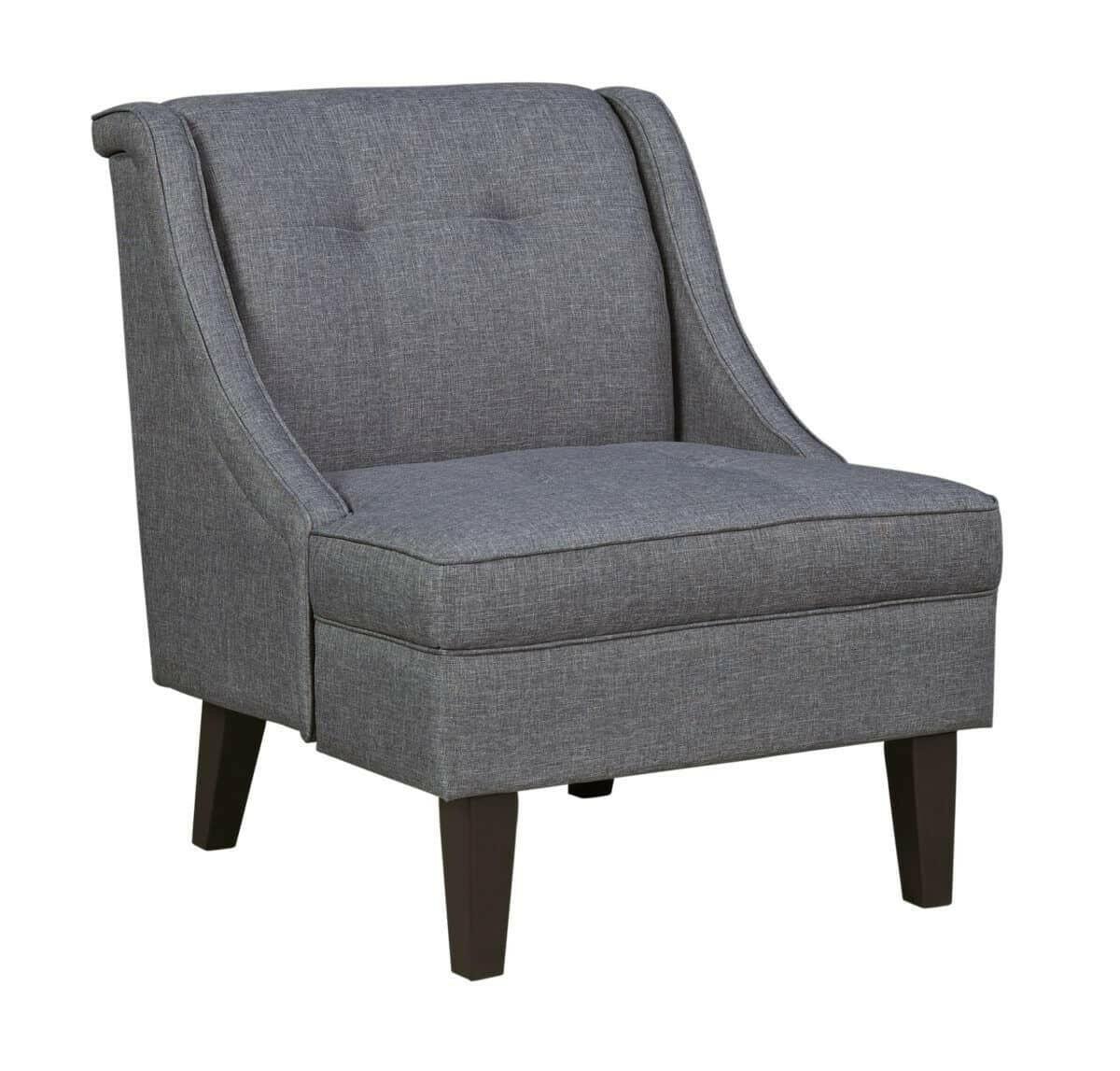 Calion Accent Chair 2070260 - Modern Upholstered Lounge Chair for Living Room, Bedroom & Office - Comfortable Single Seater with Sturdy Metal Legs