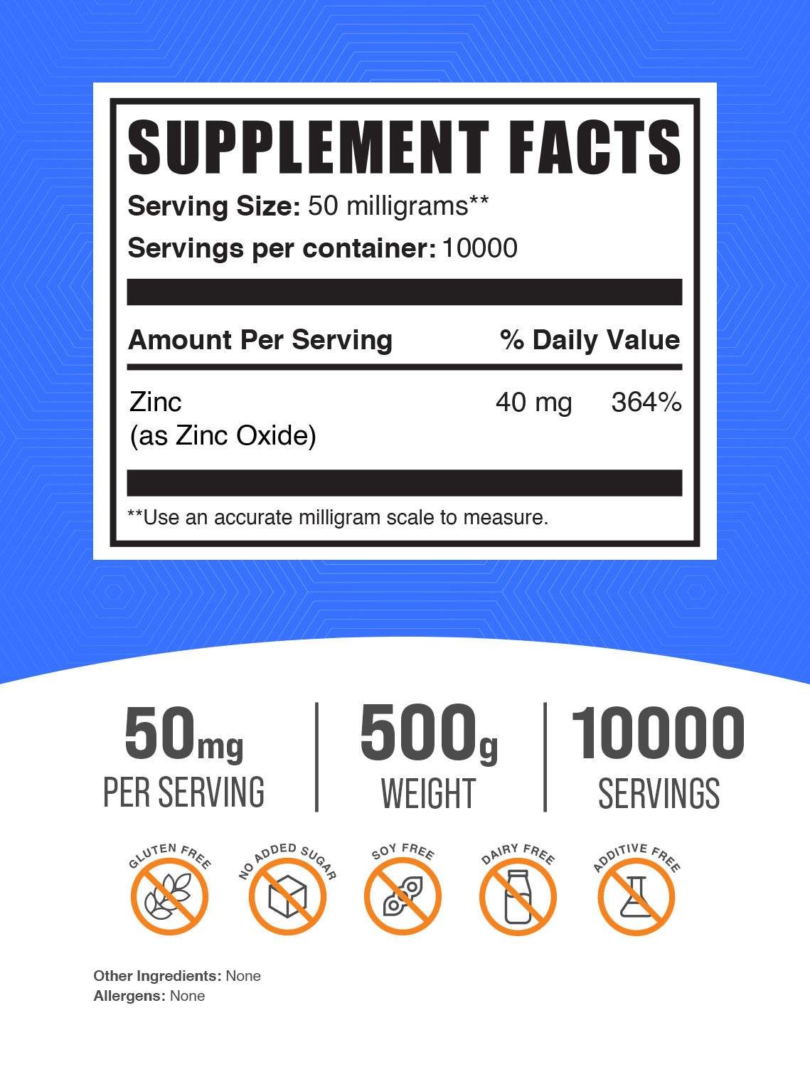 Premium Zinc Oxide Powder for Skin Care & Sun Protection - Non-Nano, USP Grade, Vegan & Cruelty-Free - Ideal for DIY Sunscreen, Lotions, and Cosmetics