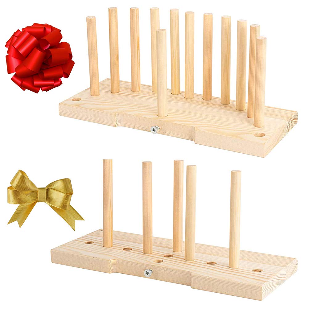 Sturdy Portable Wooden Wreath Bow Maker Machine - DIY Craft Tool for Holiday Decorations, Gift Wrapping & Home Decor (Beige)