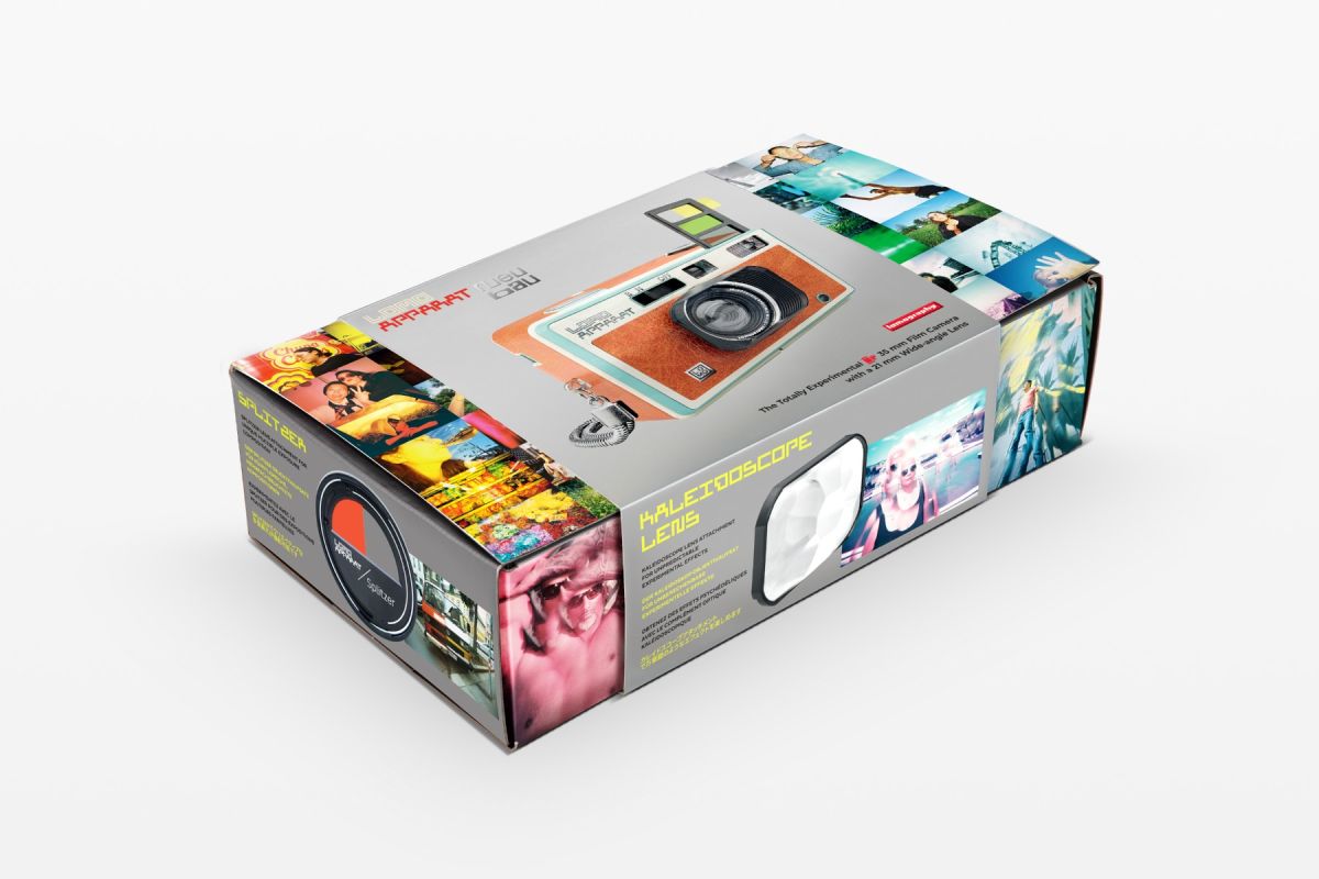 LomoApparat 35MM Film Camera with 21mm Wide Angle Lens - Neubau Edition | Vintage Style Photography for Travel, Street & Creative Shots