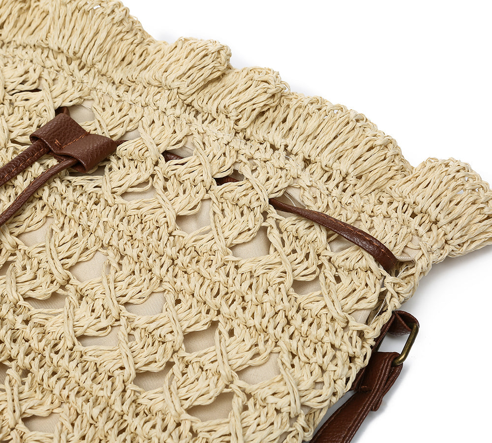 TARRAMARRA® Women's Hand Woven Shoulder Bag - Boho Chic Crossbody Purse for Everyday Use, Travel & Beach Outings | Eco-Friendly Cotton Tote