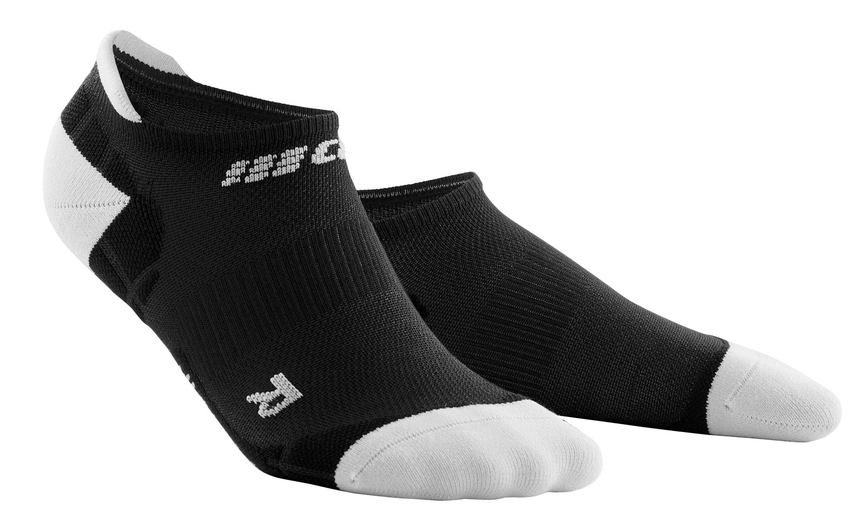 CEP Men's No Show Compression Ultralight Running Socks - Breathable Athletic Socks for Marathon, Gym & Daily Wear - Moisture Wicking & Arch Support for Runners & Athletes