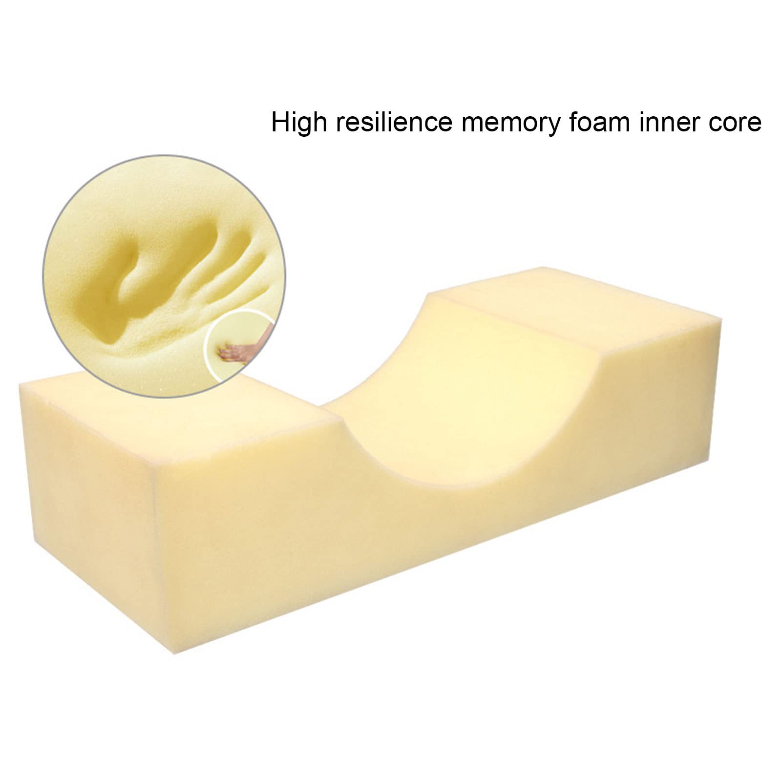 Shakven Grafted Eyelash Extension Pillow - U-Shaped Foam Beauty Pillow for Head and Neck Support | Professional Lash Extension Tool for Spa & Salon Use | Perfect for Eyelash Technicians, Beauty Treatments & Relaxation