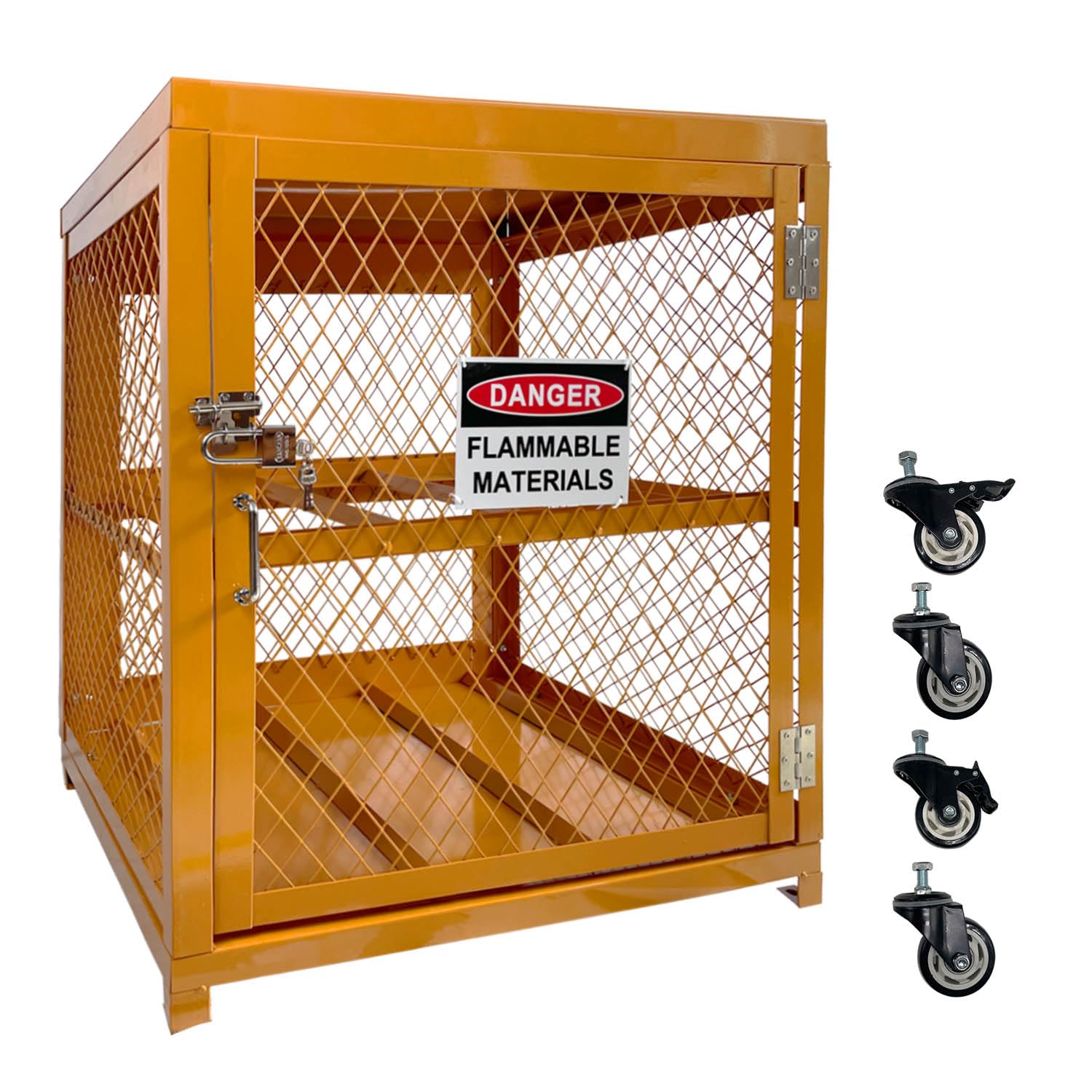 Heavy-Duty Industrial Storage Cabinet for Propane & LPG Tanks - 31