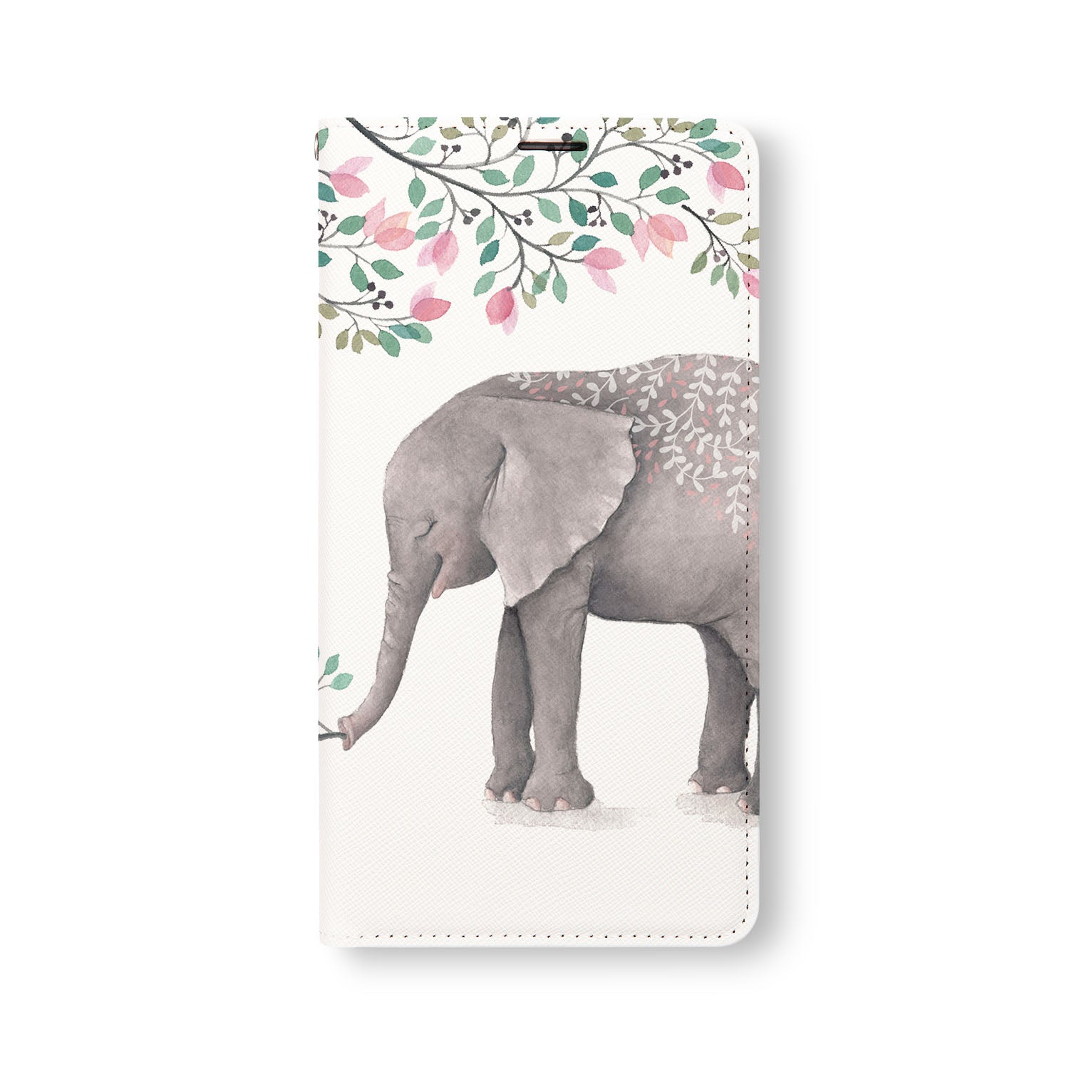 Samsung Genuine Leather Wallet for Men - RFID Blocking Slim Bifold Wallet with Elephant Embossed Design - Perfect for Travel, Business & Everyday Use
